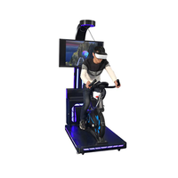 Jeux d'attraction populaires : Vélo de course VR, vélo de réalité virtuelle, tapis de course, moto de course VR pour le fitness