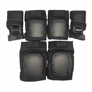 Protetor de joelho para ciclismo, 6 pçs/set, equipamento de proteção, cotoveleira, protetor esportivo, para as crianças, homens e mulheres