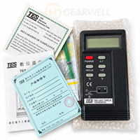 Thermomètre numérique à thermocouple de type K TES TES-1310 -50 à 1300 °C ° Thermomètre industriel portatif C, pièces d'automatisation