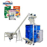 Machine de remplissage et d'emballage automatique haute vitesse Focus Machinery pour poudre détergente (0,5-2 kg) pour sacs chimiques