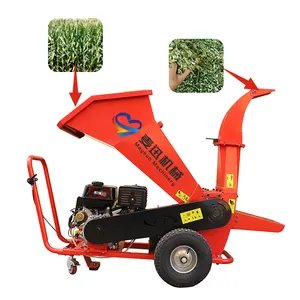 Diesel Wood Branch Low energy crushing wood products crusher tree branch crusher
