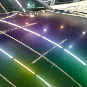 WRAPMASTER 1.52*17m démon vert caméléon PET PVC voiture Wrap vinyle extensible pour la carrosserie Auto décoration et Protection - Product Image 3