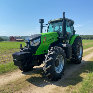 China Hoge Kwaliteit 4wd Wiel Tractor 150pk 160pk 170pk Dieselmotor 4X4 Tuin Compact Tractor - Product Image 5