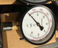 Manómetro de 60Mpa para Probador de Inyectores Diésel S60h S70h S80h, Herramienta de Prueba de Presión de 0-8000 Psi