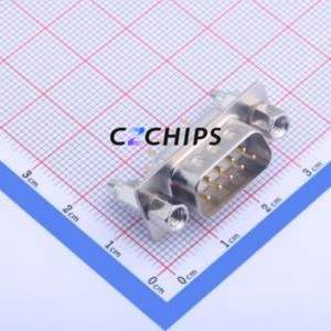 D-DMSC09PM-F001 D-Sub/VGA Connector Through hole Component (THT) Connector Standard D-Sub Male 9P Through Hole - Product Image 2