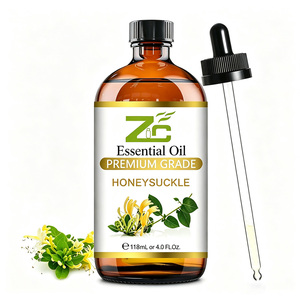 Huile Essentielle de Chèvrefeuille Pure en Gros, Parfum Floral Sucré Longue Durée, Huile Essentielle OEM pour Lotion Corporelle - Product Image 1