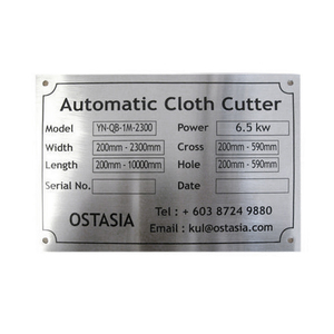 แผ่นอลูมิเนียมสลักชื่อ Anodised ที่กำหนดเอง - Product Image 3