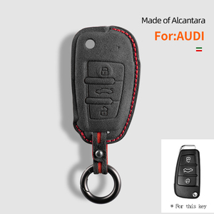 Cover per Chiave Auto Antigraffio con Portachiavi per <span class=keywords><strong>AUDI</strong></span> <span class=keywords><strong>Q3</strong></span> Q5 Q7 A3 <span class=keywords><strong>Accessori</strong></span> Interni - Product Image 5
