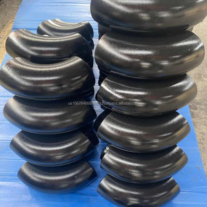 Accesorios de Tubería de Acero al Carbono Redondos Negros Sin Costura de 90 Grados NACE MR0175 OEM - Product Image 2