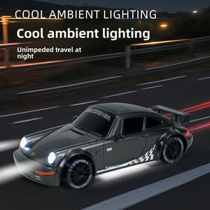 Coche de Carreras RC a Escala 1:20, Coche RC 4WD de Alta Velocidad con Luces LED, Vehículo de Control Remoto RTR, Regalo de Cumpleaños - Product Image 3