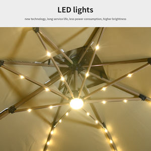 [MOJIA] Parapluie Solaire Led Populaire Prix De Gros Hôtel Jardin Projet Soleil Brella <span class=keywords><strong>Parasol</strong></span> D'extérieur Foshan <span class=keywords><strong>Original</strong></span> Usine - Product Image 2