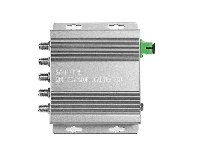 Tx-CW240 Optical Transmitter Wide Frequency Range Multi-Frequency Satellite Fiber Transmitter FTTH Network CATV featuring SC