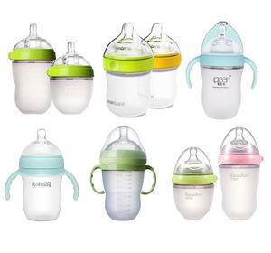 Commercio all'ingrosso monouso in Silicone liquido senza BPA per bambini con capezzolo Standard per il collo di alimentazione del bambino succhietto con lungo in Silicone - Product Image 6