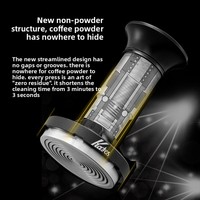 Tasseur à expresso à pression constante en acier inoxydable avec ressort, 51 mm 58 mm, outils de barista, accessoires de café pour presser la poudre