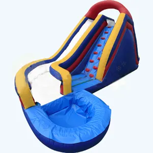 Commercial giant jumping castles inflatable water slide inflatable slides with swimming pool for sale