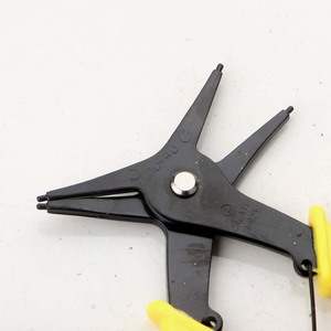 C-Shape Retaining Ring Pliers 14.5 In Metric For Shaft Internal External Use - Product Image 2