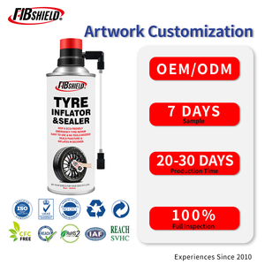 FIBSHIELD 450ml Inflador y Sellador <span class=keywords><strong>de</strong></span> Neumáticos en Aerosol <span class=keywords><strong>de</strong></span> Emergencia para <span class=keywords><strong>Reparación</strong></span> Instantánea <span class=keywords><strong>de</strong></span> Neumáticos Pinchados, Anti-<span class=keywords><strong>Pinchazos</strong></span>, <span class=keywords><strong>Reparación</strong></span> <span class=keywords><strong>de</strong></span> Neumáticos sin Gato - Product Image 1
