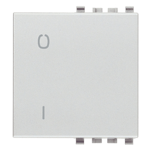 Push <b>Button</b> Switch 4.9 Cm Length O I Symbol Metal Panel Mount - Product Image 1