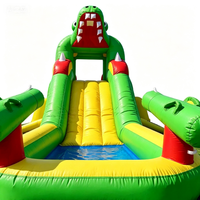 Château gonflable en PVC pour enfants - Utilisation en intérieur dans les parcs d'attractions, les supermarchés et les centres commerciaux