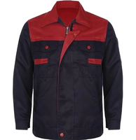 Veste de travail pour homme à blocs de couleur |   Uniforme de travail durable et respirant pour l'usine, la construction, les mécaniciens, l'entrepôt