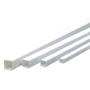 HO N Scale Plastic Model Square Tube For Model Train Railway Layout Diy