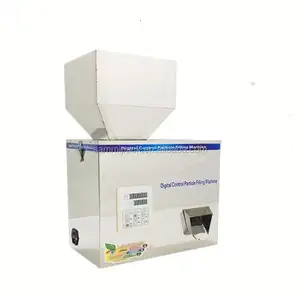 Máquina de llenado de pesaje en polvo de café arroz gránulo semiautomático de alta precisión