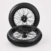 Ensemble complet de roues 17 pouces Pneu tout-terrain 100/80-17 130/70-17 Tout terrain Surron Ultra Bee Talaria MX4 MX5 E-Moto Motocross MX