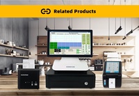 15.6 pouces usine fabricant fournir haute qualité Windows écran tactile tout en un Pos Terminal Systems caisse enregistreuse