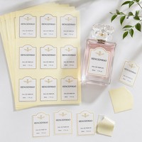 Etiquetas Adhesivas Personalizadas para Botellas de Cosméticos, Impresión Impermeable, Etiquetas Esmeriladas para Envases de Aceites Esenciales, Etiquetas Adhesivas para Frascos de Productos para el Cuidado de la Piel