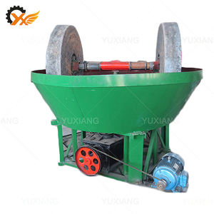 Yüksek kalite 1100 1200 1400 1600 altın madencilik süreci altın 2/<span class=keywords><strong>3</strong></span>-roller ıslak taşlama tava değirmeni makinesi - Product Image 4