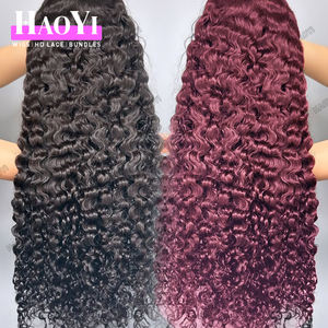 วิกผมแท้เวียดนามแบบดิบ 15A ความหนาแน่น 250% พร้อมเชือกผูก HD Lace Frontal 13*4 แบบธรรมชาติ <span class=keywords><strong>ผม</strong></span>หยิกแบบพม่า ไม่ต้องใช้กาว - Product Image 4