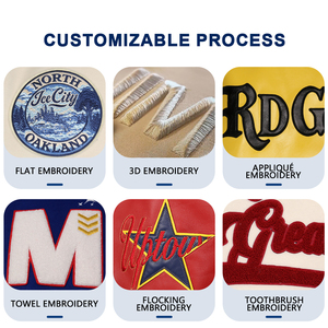 Chaquetas Varsity Personalizadas con Bordado de Logotipo al por Mayor, Chaquetas <span class=keywords><strong>Letterman</strong></span> en Blanco, Chaquetas Varsity de Tallas Grandes para Equipos de Béisbol, Unisex, Primavera - Product Image 5