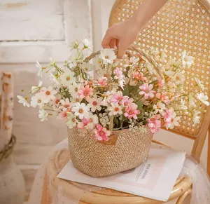 5 mini fleurs sauvages bouquet de printemps décoration de la maison fleur artificielle