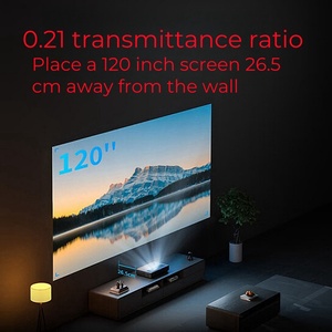 Cine láser tricolor Feng Mi T2 tecnología ALPD enfoque ultracorto 4K pantalla de proyección inteligente USB juego de lectura directa - Product Image 3