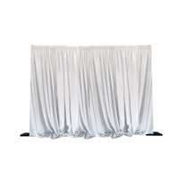 Panneaux suspendus en aluminium argenté pour décorations de mariage et de fêtes, ajustables et faciles à installer, pour événements intérieurs/extérieurs