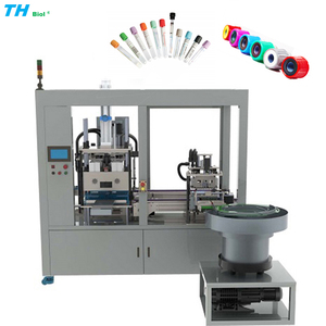 Machine de collecteur de sang automatique, <span class=keywords><strong>Tube</strong></span> et assemblage de bouchon, pour la production de tubulaires - Product Image 2