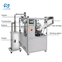 Machine automatique de remplissage et de scellage de tubes souples à ultrasons pour shampoing, après-shampoing, lotion, emballage de tubes en plastique