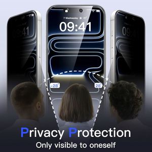Protection d'écran de confidentialité personnalisée Premium 9H pour 18 Pro, nouveau verre trempé anti-espion 2.5D, ultra-fin 0.4mm, anti-choc - Product Image 3