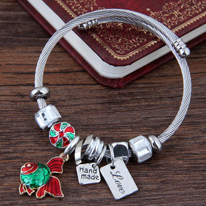 Europe Hot Sell <strong>Dragonfly</strong> Charm <strong>Bracelet</strong> for Women High Quality Stainless Steel Cuff <strong>Bracelet</strong> Adjust Size Wholesale Jewelry - Product Image 5