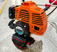 Outils de jardin à VENTE CHAUDE 2025 Nouveauté Arrivée Débroussailleuse à essence 2 temps 52CC à démarrage électrique