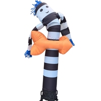 Nouveau style de danseur gonflable publicitaire en PVC, taille personnalisable, utilisation intérieure et extérieure