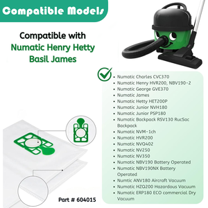 <span class=keywords><strong>Numatic</strong></span> Henry Sacs filtrants anti-poussière pour <span class=keywords><strong>aspirateur</strong></span> compatible NVM-1CH pour usage domestique et garage - Product Image 4