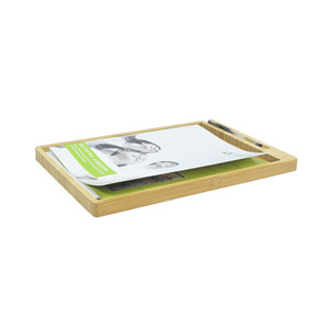 Porte-documents, porte-stylos et plateaux à papier A4 en bambou sur mesure, fabriqués directement par le fabricant. - Product Image 2