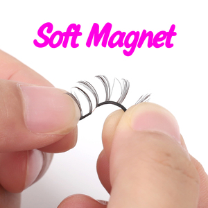 Sin <span class=keywords><strong>pegamento</strong></span> Sin delineador de ojos Juego de <span class=keywords><strong>pestañas</strong></span> postizas magnéticas suaves <span class=keywords><strong>Mejor</strong></span> imán suave <span class=keywords><strong>Pestañas</strong></span> naturales - Product Image 2