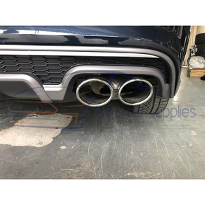 กันชนท้าย S6พร้อมท่อไอเสียสำหรับ <span class=keywords><strong>A6</strong></span> C7 PA refit สีเทา (สำหรับ <span class=keywords><strong>S</strong></span>-<span class=keywords><strong>LINE</strong></span>) <span class=keywords><strong>2016</strong></span> 2017 2018 - Product Image 2