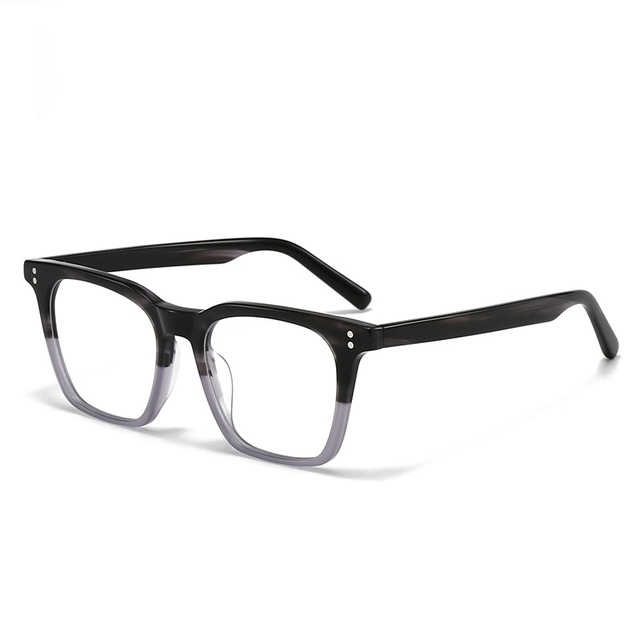 Premium Customizable Japanese Acetate Optical Reading Eyeglasses Frame for Men and Women Lightweight Comfortable
