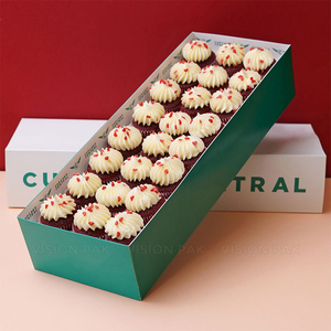 Cajas para Galletas de Panadería con Logotipo Personalizado, Caja para Pastel Tiramisú con Ventana, Contenedor para Pastel Tiramisú con Tapa - Product Image 2
