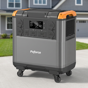 3000W 便携式充电站 5376Wh LiFePO4 1200W MPPT 太阳能发电机 英国 230V 离网度假屋用 UKCA 批发 OEM - Product Image 3