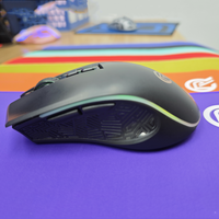 Souris de jeu RGB personnalisée à une seule pièce, sans fil, filaire, tri-mode, accélération 10G, 4800 DPI, ergonomie droite, étanche