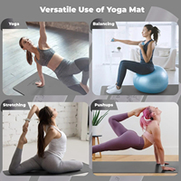 Ensemble de Yoga Pilate pour l'entraînement à domicile tapis de Yoga épais tapis d'exercice de poignet de cheville avec équipement de Yoga pour femmes hommes pratique
